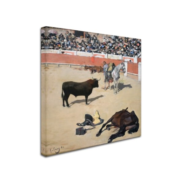 Ramon Casas 'Bullfights 2' Canvas Art,18x18